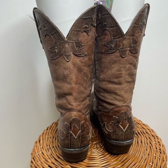 DURANGO GAMBLER 12" WESTERN BOOT (DB4434) Size 8.5ee 8 1/2 ee Brown Cowboy‎ - Picture 6 of 10